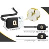 COSHAYSOO Small Waist Fanny Pack Belt Bag with Initial Letter