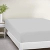 400 Thread Count 100% Cotton Fitted Sheet Full-XL 15 Inch