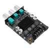 Power Amplifier Module Dual Channel Subwoofer 100Wx2 DC12‑24V BT 5.0