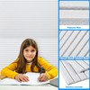 Woanger 5 Pack Large Acoustic Panels 47x24x0.4 Inch Sound Dampening