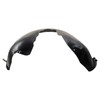 TRQ Front Right Inner Fender Liner Black Passenger Side Compatible