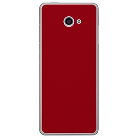 MAC Harrier Kyocera Easy Smartphone 2 A001KC Skin Sticker, Maroon, Pattern, Backside Compatible, Deco Sheet