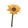 Pachamama Hand Felted Flower Decoration - Sunflower Design 1 Stem
