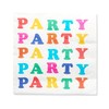 American Greetings Rainbow Party Supplies, Lunch Napkins (50-Count)