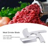 Meat Grinder Blade,Electric Mincer Blade Stainless Steel Cross Grinding Plate