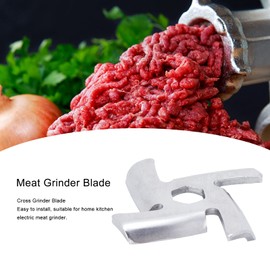 Meat Grinder Blade,Electric Mincer Blade Stainless Steel Cross Grinding Plate Replacement Accessories