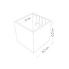 KalaMitica - Set of 3 Magnetic Cubes 6.5 cm -