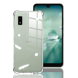 Wekrsu Compatible AQUOS wish2 SH-51C / AQUOS wish SHG06h Case, Flexible TPU Cover, Fully Transparent, Heat Dissipation, Anti-Yellowing, Full Protective Cover, Shockproof, Drop and Scratch Prevention,