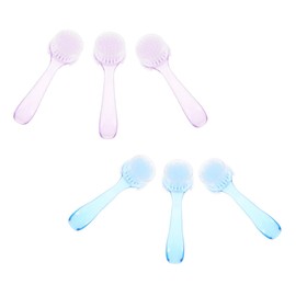 MERRYHAPY 6pcs Facial Brush Set Manual Beauty Device for Deep Cleansing Exfoliati