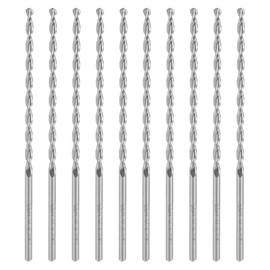 10Pcs Parabolic Drill Bit Good Hardness High Speed Steel Straight Shank 3x100mm