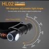 SecurityIng Rechargeable LED Headlamp, 1130 Lumen Super Bright with 9