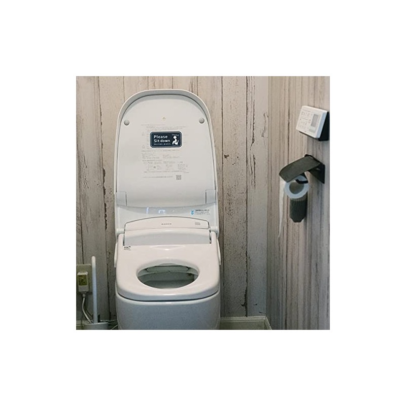 Sit-Down Toilet Stickers - No Standing Urination - Sit Down