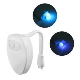 16 Color Bathroom Toilet Night Light UV Light USB Charging LED Body Motion Activated On Off Seat Sensor Lamp