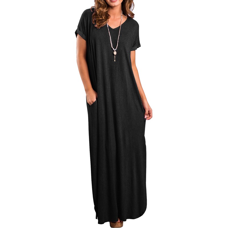 GRECERELLE GRECERELLE Women Maxi Long Dress Summer Casual Beach Boho