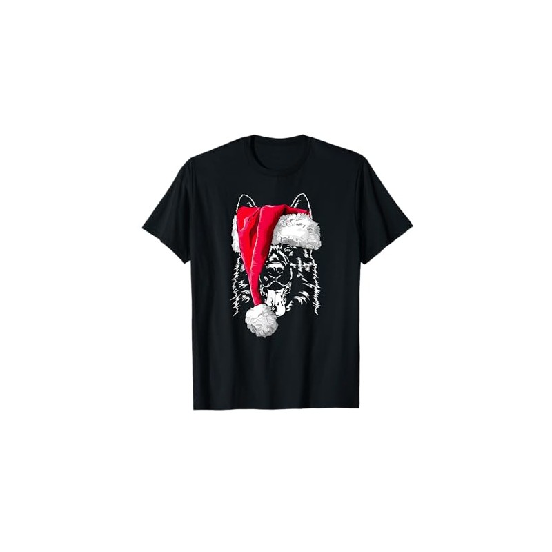 Funny German Shepherd Christmas T Shirt dog shirt tee gift