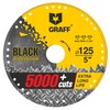 GRAFF Black 5 Inch Diamond Cutting Wheel for Metal -