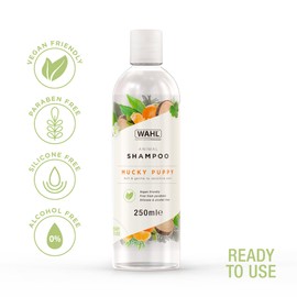 Wahl Mucky Puppy Shampoo,Shampoo for Pets, Gentle Pet Friendly Formula, Sensitive Skin,Ready-to-Use, Remove Dirt,250 ml