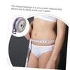 jojofuny Aluminum Tape Measure 2m Retractable Body Measurement Cloth Measuring