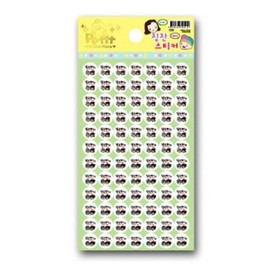 Sticker Praise Character Design Point Decoration Sticker / 스티커 칭찬 케릭터 디자인 포인트 꾸미기 스티커