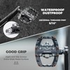 ROCKBROS Bicycle Pedals Dual Function, Clipless Pedals SPD and Flat