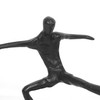 DreamsEden Cast Iron Soccer Player Statue, Abstract Men Playing Soccer