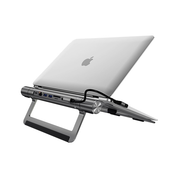 zienstar- Soporte para Computadora Portátil,USB Docking Station Desmontable con HDMI