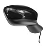 Fit System Passenger Side Mirror for Mazda CX-5, Black w/PTM