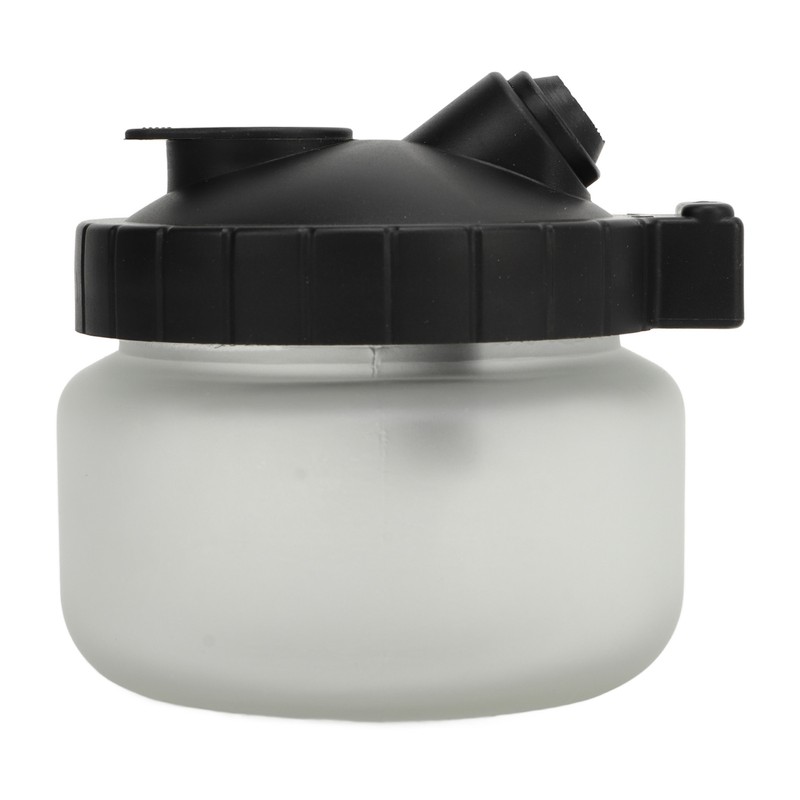 Airbrush Cleaning Pot with Holder Multifunctional Airbrush Wash Cleaner Tools
