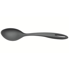 Tramontina Serving Spoon Ability Gray Spatula Ladle Nylon Resin Heat Resistant Dishwasher Safe Made in Brazil 25156/160 TRAMONTINA