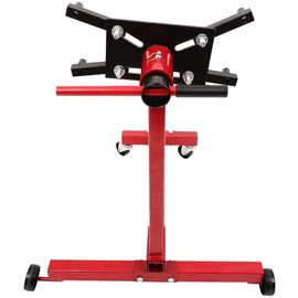 ANPART 1,000 lbs Engine Stand 360 Degree Rotating Head Adjustable Motor Stand - Red