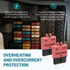 NuIth Manual Reset Mini Fuse Circuit Breakers 10A, E39 Low