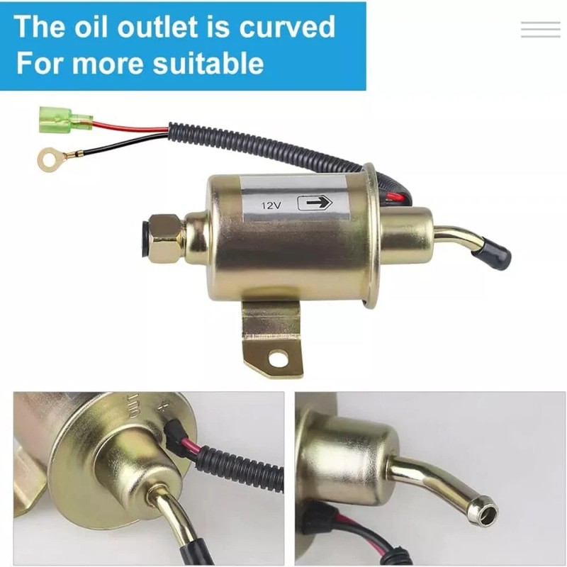 Cahuczlhoz Fuel Pump + Filter For Onan Microquiet 4000 4KW