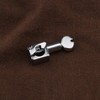 Create idea 2PCS Metal Needle Clamps Rotatable Handle Screw for