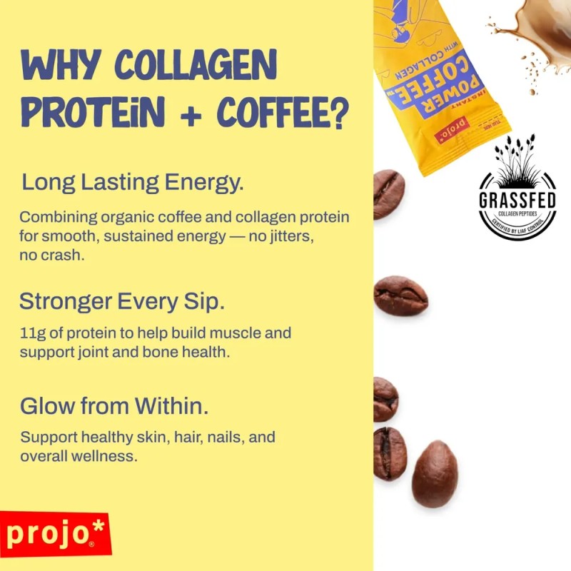 Projo Projo Power Coffee Café Con Proteína Y Colágeno 12