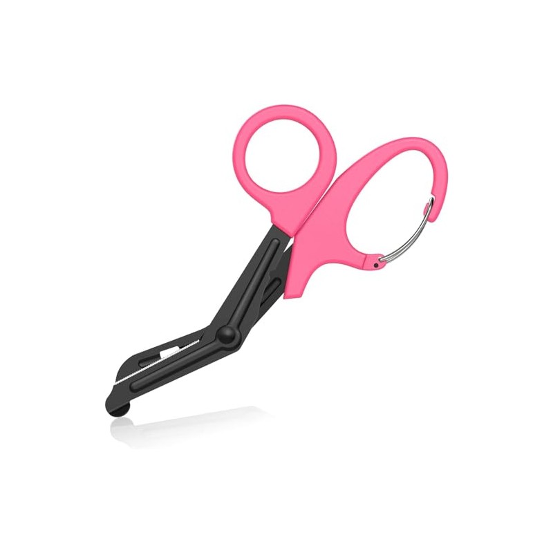 Titanium Bandage Shears Scissors EMT and Trauma Shears, Bent Stealth