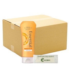 Kao Essential Moisturizing Conditioner, Regular, 7.8 fl oz (200 ml) + Kunutonn Original Logo e Bonus