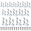 XZSKD 16 Pcs Tool Clips, Spring Clips Metal, Terry Clips,
