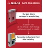 JOUNJIP GB2020 Gate Lock Box Steel Gate Box (1 3/4"