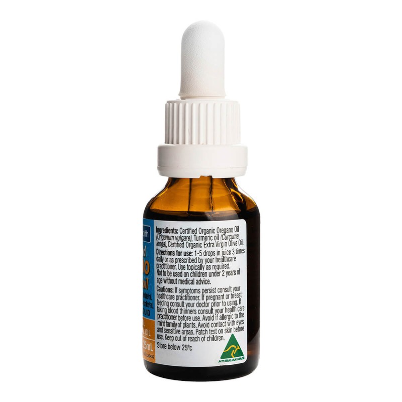 Solutions 4 Health Oil of Wild Oregano & Turmeric Oil,