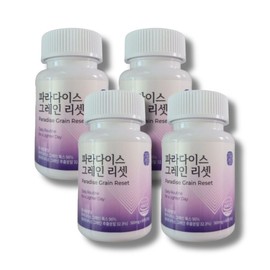 Paradise Grain Reset 500mg 60 tablets (4) / 파라다이스 그레인 리셋 500mg 60정 4개