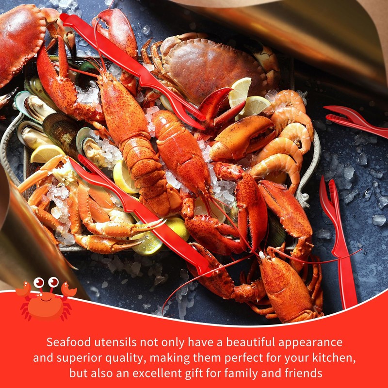 50 PCS Seafood Tools picks Crab Legs Crackers for Crab,Lobster,Prawns,Shellfish