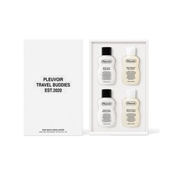 Pleuvoir [Pleuvoir]Travel Buddies Body Wash & Lotion (Rose Wood & Hinoki Leather)