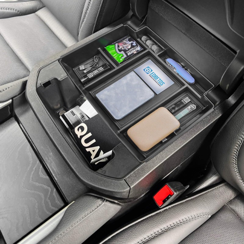 EDBETOS Power Sliding Console Organizer Compatible with 2021-2024 2025 2026
