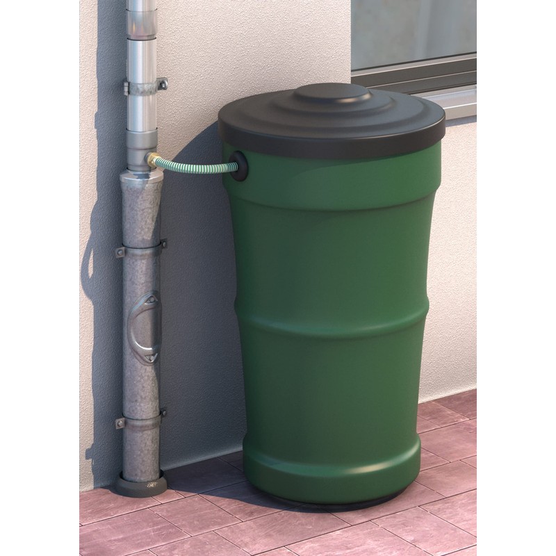 SAREI Haus- und Dachtechnik SHDT rainwater collector NW 87 zinc,
