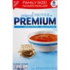 Premium Premium Saltine Crackers, Family Size, 24 oz