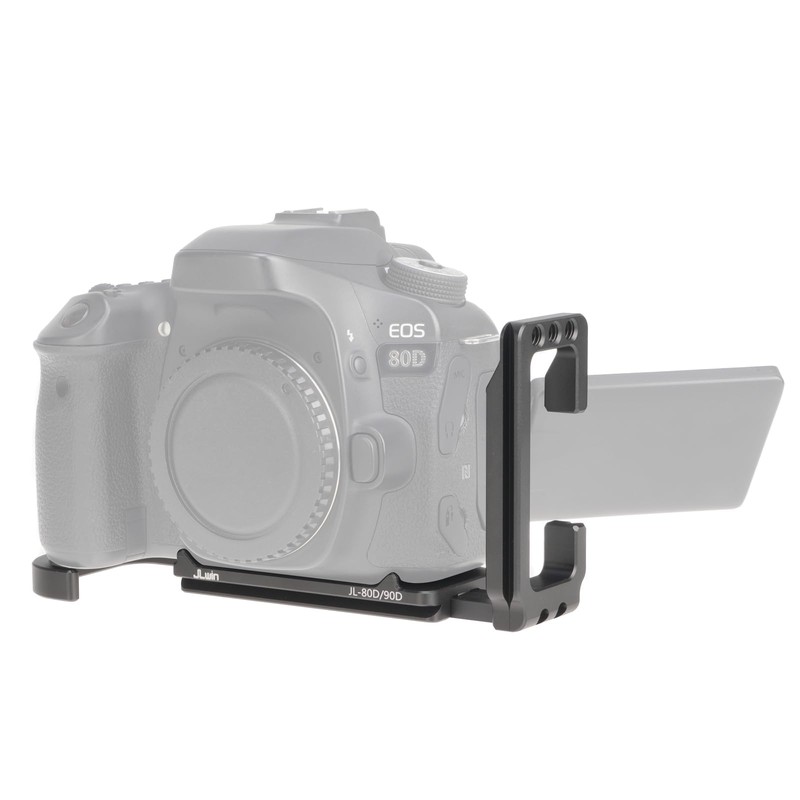 FOTGA Quick Release Plate L-shaped Bracket L-Bracket Vertical Expandable Plate