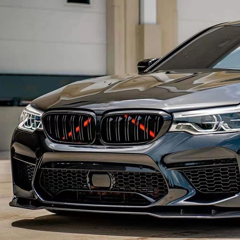 2pcs Grille Stripe Trims Decoration Replacement for 5 Series F07