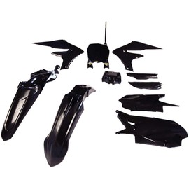Cycra Powerflow Plastic Kit (Black) for 19-22 Yamaha YZ250F