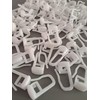 Pleated Gliders/Curtain Hooks with Flat Head 11 x 9 mm,