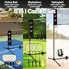 Ace Birdies Complete Badminton Sets (10FT/17FT) Adjustable Width, Adjustable Height